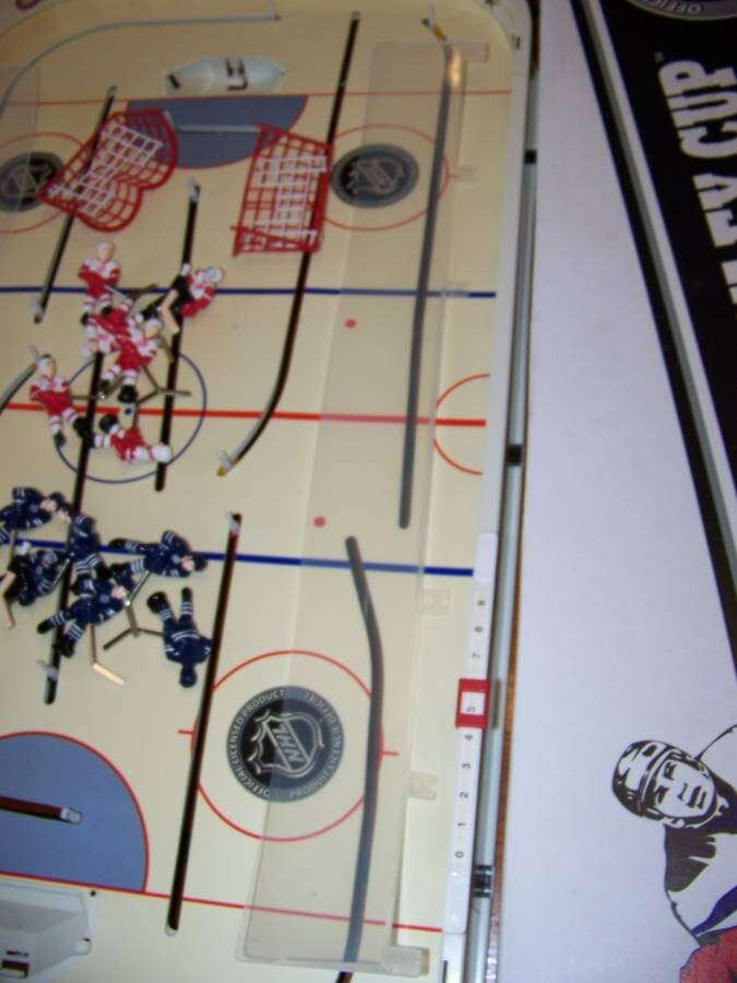 Stiga NHL Stanley Cup Rod Hockey Tabletop Game Detroit Vs. Toronto
