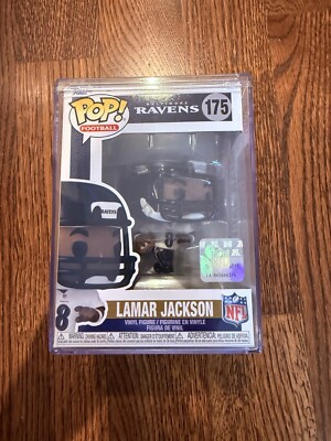 Funko Pop! Vinyl: Lamar Jackson #175 (in Funko Premium Protector)