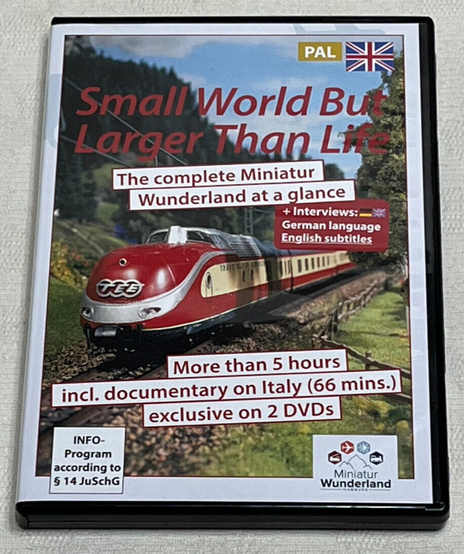 SMALL WORLD BUT LARGER THAN LIFE : Complete Minature Wunderland At A Glance DVD