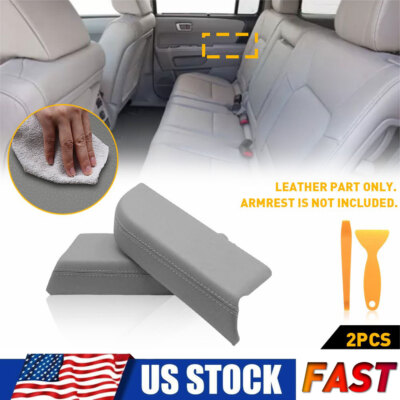 For 2009-2015 Honda Pilot Front Door Panel Armrest Cover High Quality Grey GUS