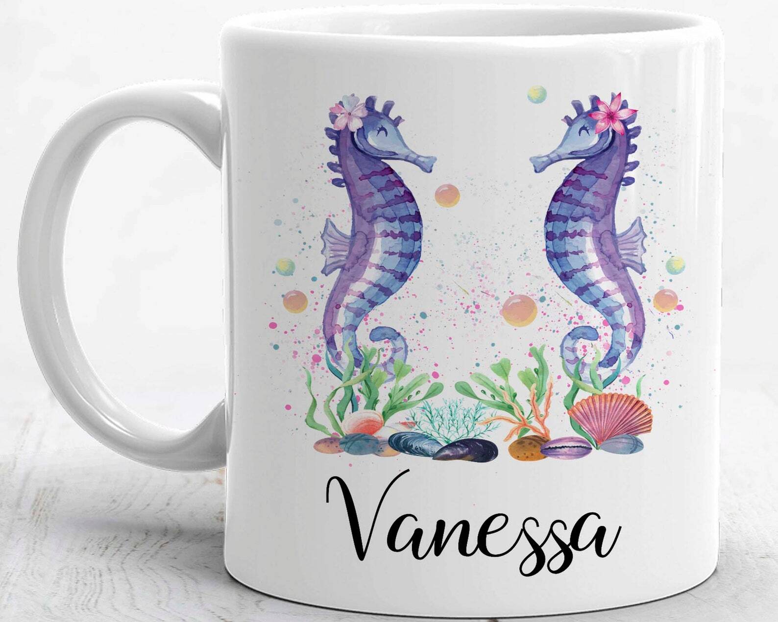 Seahorse Gifts For Women Seahorse Mug Sea Animal Gift Seahorse Coffee Mug
