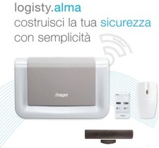 ALLARME SENZA FILI HAGER LOGISTY SERIE ALMA 