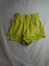 Layer8 Shorts Womens Size XS Lime Green Athle...