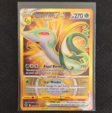 Pokemon TCG Serperior VSTAR 210/195 Silver Tempest Secret Rare Holo EN 2022 on eBay