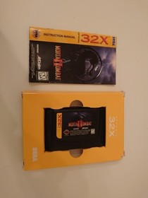 Mortal Kombat 2 Sega 32X Boxed with Manual Tested and Working