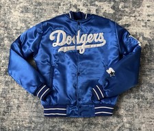 Knock Off Dodgers Satin Jacket - Medium - Read Description