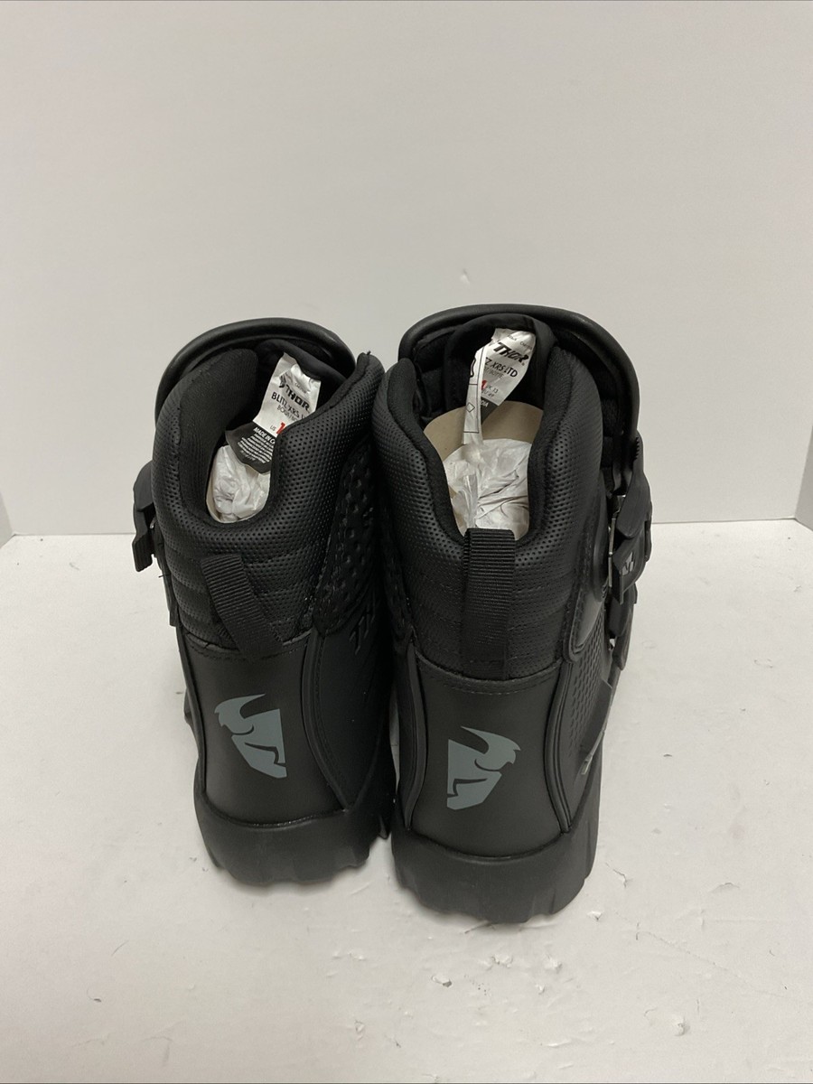Thor Blitz XRS LTD Boots Black/Grey | Size 14 US / 49 EU | eBay