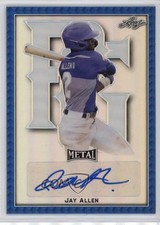2020 Leaf Perfect Game All-American Classic Metal Blue /30 Jay Allen Auto nd3