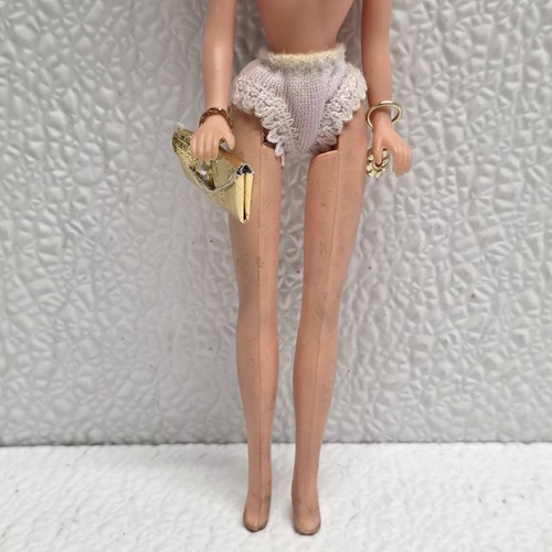 Topper Dawn Model Agency Maureen Doll 1970s Something Special Gold Dress Gown - Picture 18 of 20