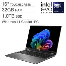 ASUS VivoBook 16 Flip EVO - 3K OLED, Core Ultra 7 258V, 32GB, 1TB SSD, NPU, W11H
