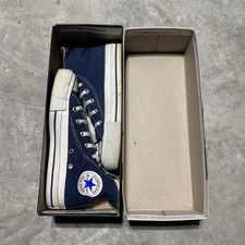 90s USA Made Converse Chuck Taylors All Stars Blue w original box Women s 6 1/2