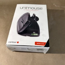 Contour Vertical Mouse, 35–70° Angle, Adjustable Thumb, Rechargeable, Wireless