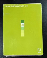 Adobe Dreamweaver CS4 versione Windows nuovo sigillato SCATOLA AMMACCATURA