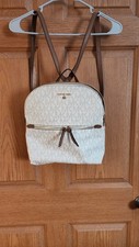 Michael Kors Backpack Women’s NWT Dallas Oxford MD Slim BACKPACK MK Signature