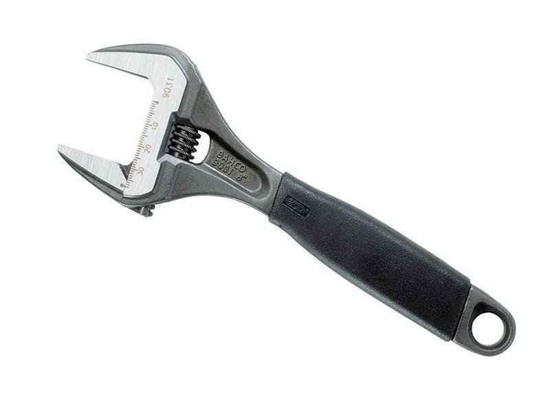 Bahco 9029 Ergo Adjustable Wrench 170Mm Extra Wide Jaw BAH9029