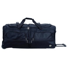 Rolling Duffel Bag, Black, 36"