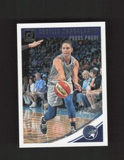 2019 Donruss WNBA #35 Cecilia Zandalasini Silver Press Proof #/199