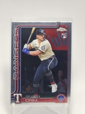 2025 Topps Chrome Update Series #USC83 Blaine Crim (RC)