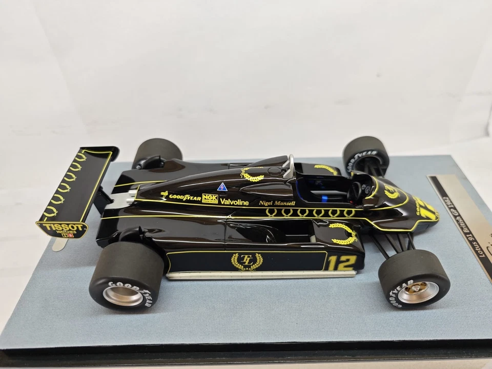 1:18 Tecnomodel - Lotus 91 - GP British #12 1982 (L.E.120/195) resina - Immagine 3 di 4