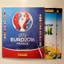 [Panini WC 2014 & Euro 2016] 2 X Empty Album ...