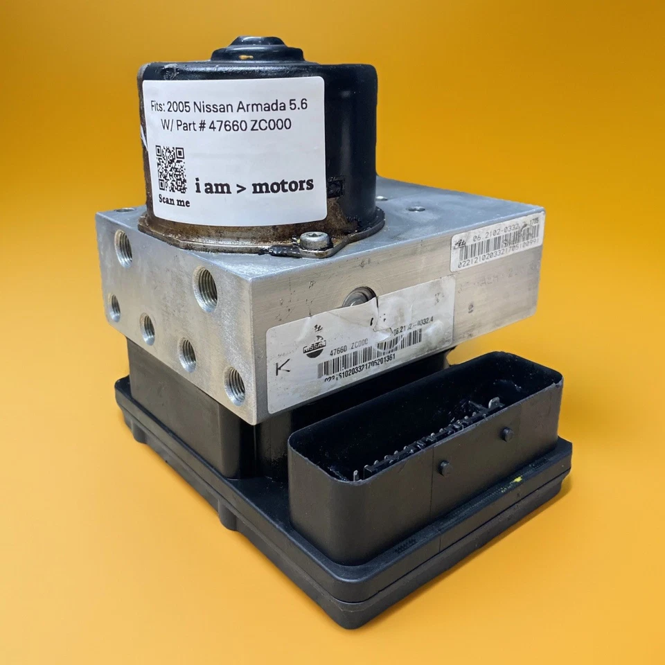 Refurbished ABS Brake Pump Module 2005 Nissan Armada 5.6 V8 AT | 47660 ZC000 - Image 4 of 4