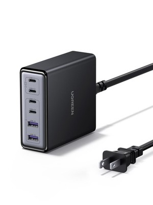 UGREEN 100W USB C Charging Station, 6-Port GaN Desktop Charger with 4 USB-C &...