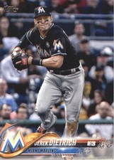 2018 Topps #657 Derek Dietrich - BB