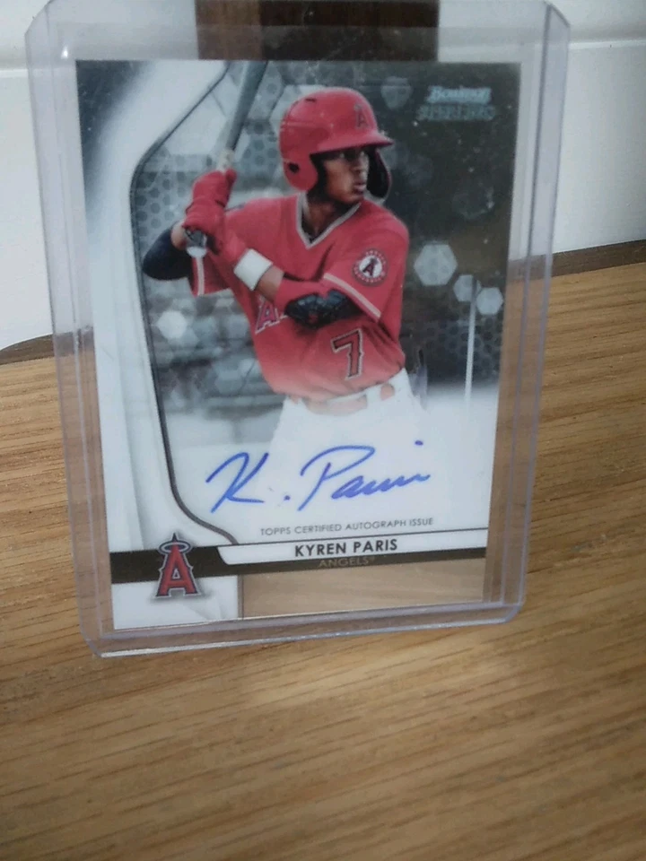 KYREN PARIS 2020 TOPPS BOWMAN STERLING PROSPECT ON CARD AUTO 🔥 #BSPA-KP - Image 2 of 4