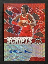 Solomon Hill 2020-21 Panini Mosaic Scripts Mosaic Auto #SC-SHL