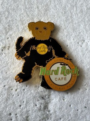 Hard Rock Cafe Tokyo Halloween Teddy Bear in Black Cat Suit Pin
