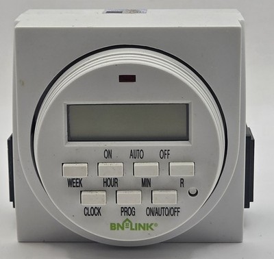 Heavy Duty Digital Electric Programmable Dual Outlet Timer Plugs