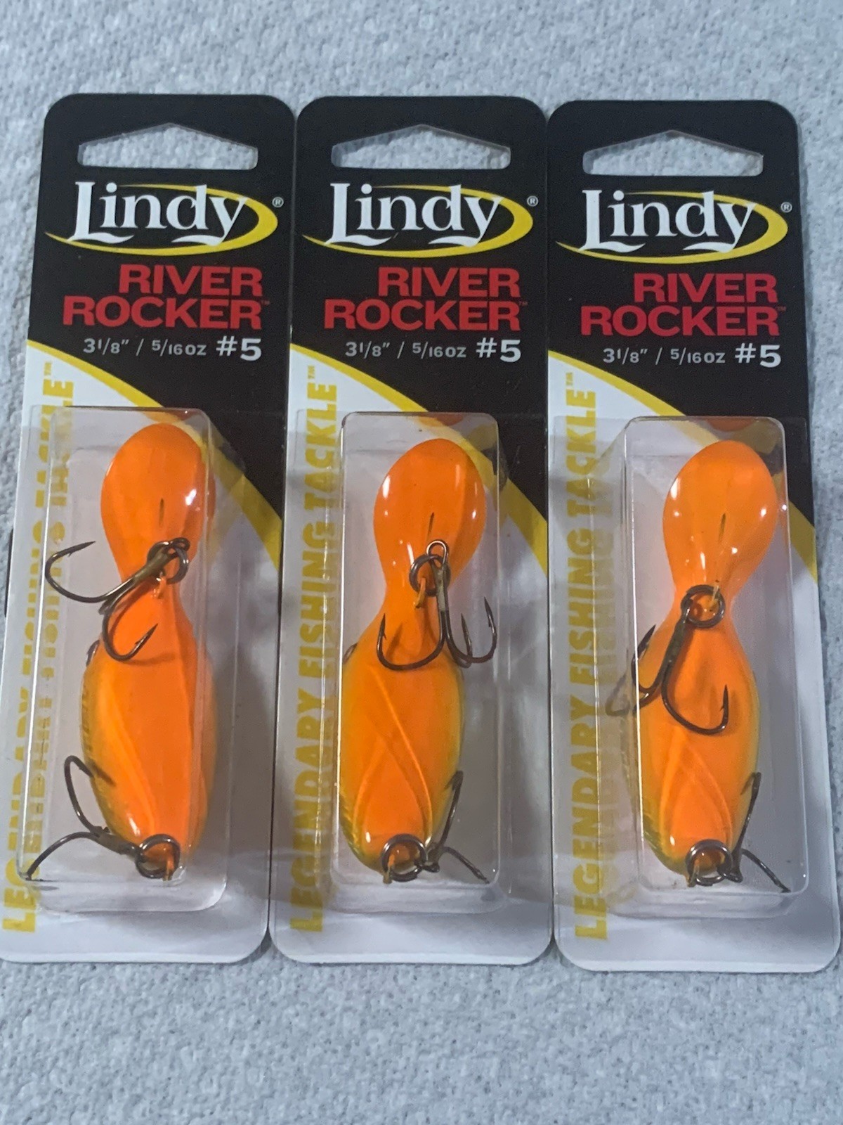 Fishin Tackle Lot de 5 gabarits de calmar de 7 cm avec 4 crochets