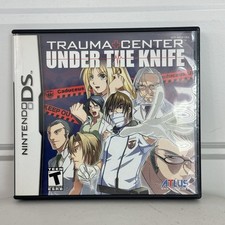 Trauma Center: Under the Knife (Nintendo DS, 2005) Atlus Action Video Game
