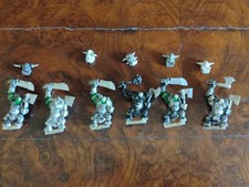 DG LOTTO  ORCHI BLACK ORC  ANNO 2000    OOP  WARHAMMER  FANTASY metal