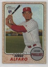 2017 Topps Heritage High Number Chrome Refractor /568 Jorge Alfaro #THC-639 p9p