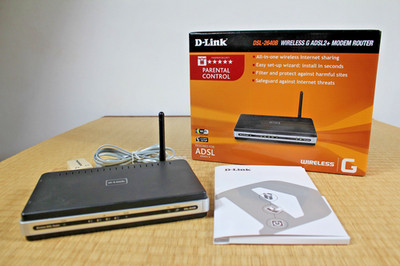 D-LINK DSL-2640B Wireless G ADSL2+ Modem Router Access Point