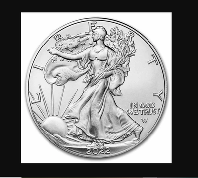 #ad #ad 2022 1 oz American Silver Eagle Coin FREE DELIVERY $15.99