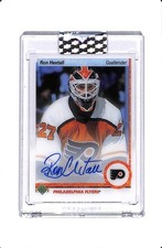 2018-19 UPPER DECK CLEAR CUT RON HEXTALL AUTO #91T-RH