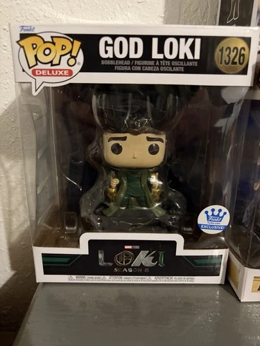 Funko Pop! Deluxe God Loki 1326 Marvel Loki Season 2 Exclusive Vinyl Figure