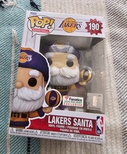 Funko Pop! Los Angeles Lakers Santa #190 Fanatics Exclusive