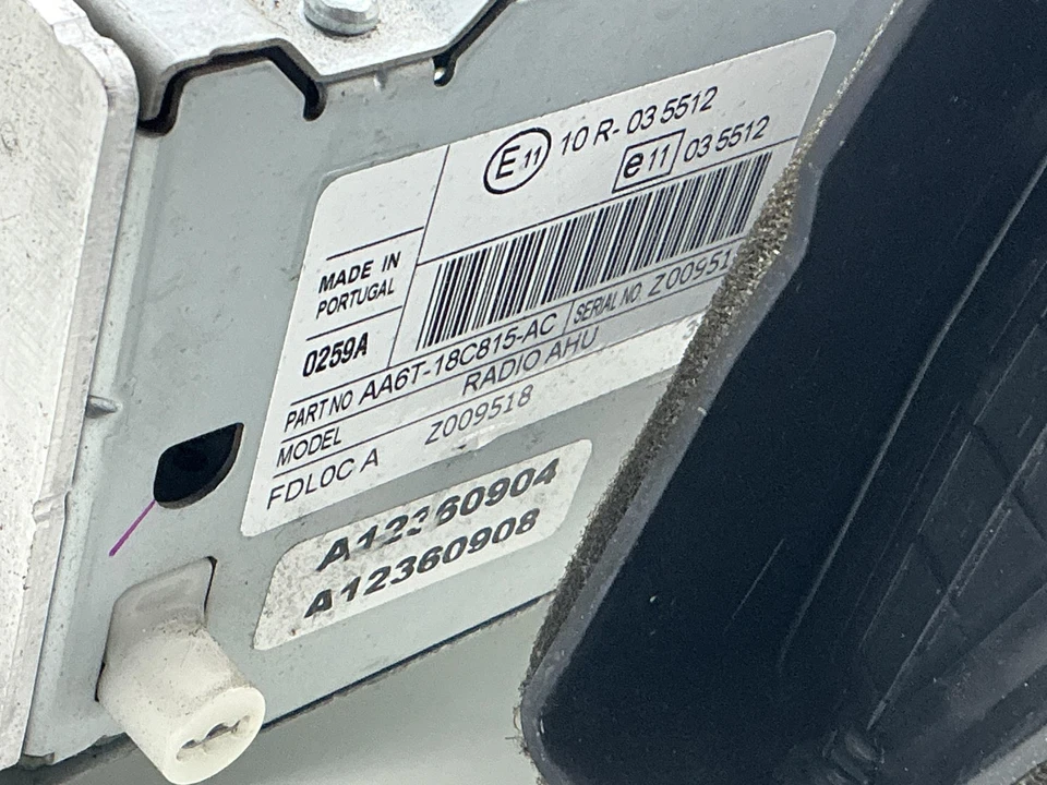 AUTORADIO PER FORD Fiesta 6° Serie AA6T-18C815-AC (08>17) - Immagine 4 di 4