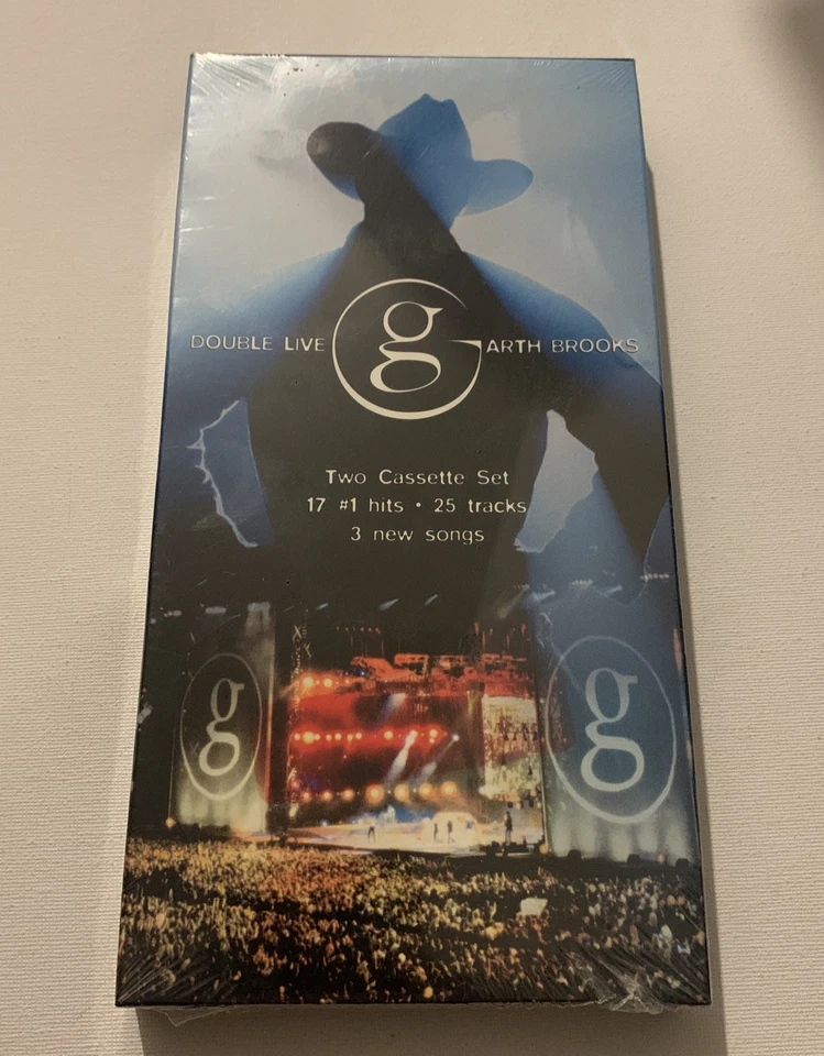 Double Live Garth Brooks (Cassette 2 Tape Set Capitol Nashville)25 Tracks - Image 2 of 4