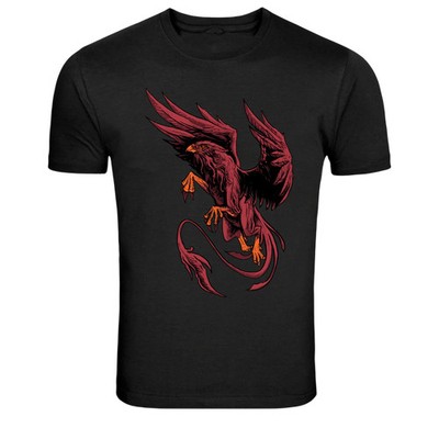 Mythical Griffin Beast Graphic T-Shirt Fantasy Winged Creature Tee