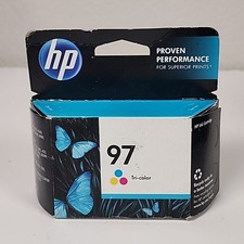 Genuine   HP 97 Tri-color C9363WN Ink Cartridge Sealed Printer EXP:04/2014