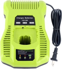 P117 Fast Charger For RYOBI ONE Plus P108 18V High Capacity Lithium-Ion Battery