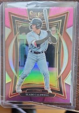 2025 Panini Select - Concourse Slade Caldwell #81 Pink And Purple Prizm /225 (RC