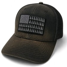 Vintage Washed Black Dad Hat Distressed Cotton Adjustable Strapback Cap Faded
