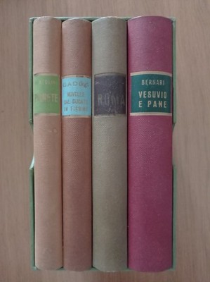 Cofanetto   Bertolini - Gadda - Palazzeschi - Bernari   Vallardi   1953