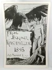 Vintage Poster Lithograph Replica Freie Berliner & Champs Elysees 1972