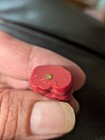 Antique Carved Coral Rat/Mouse Pendant Charm — photo 2